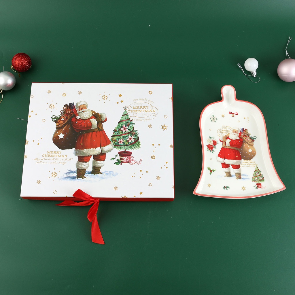 360 HOME CHRISTMAS PLATE 24CM*18.4*2.8CM