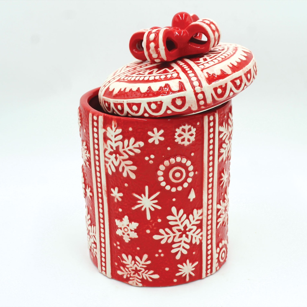 360 HOME DECORATIVE BOX CHRISTMAS 15*15*25 CM