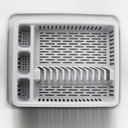 360 HOME DISH RACK  51*36.5*44CM PLASTIC