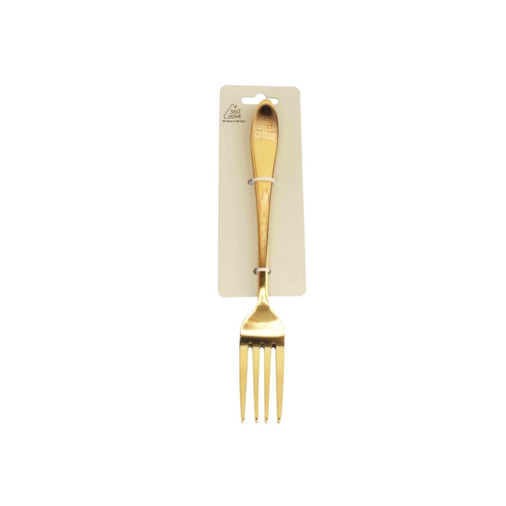 360 HOME FORK SS430 GOLDEN&TITANIUM 2.5MM