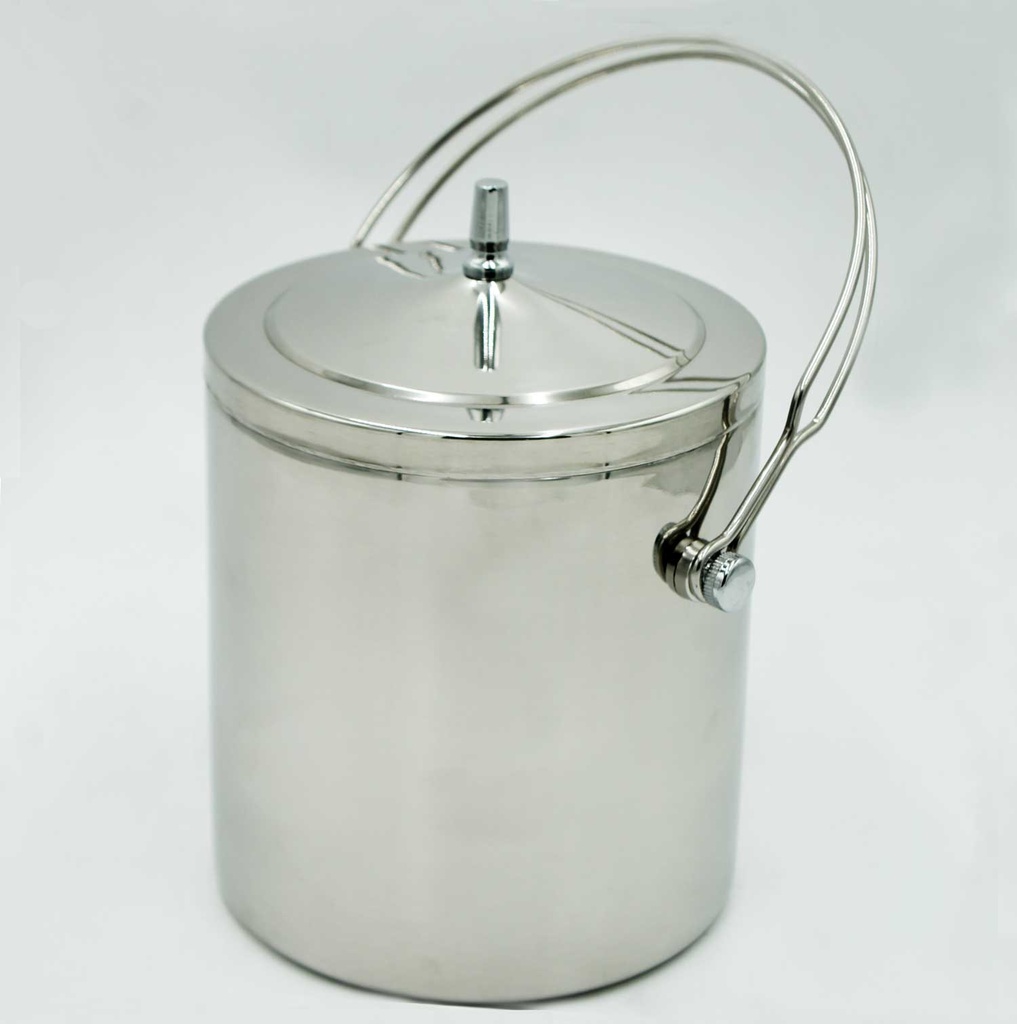 360 HOME ICE BUCKET STRAIGHT 2L STAINLESS STEEL
