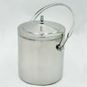 360 HOME ICE BUCKET STRAIGHT 2L STAINLESS STEEL