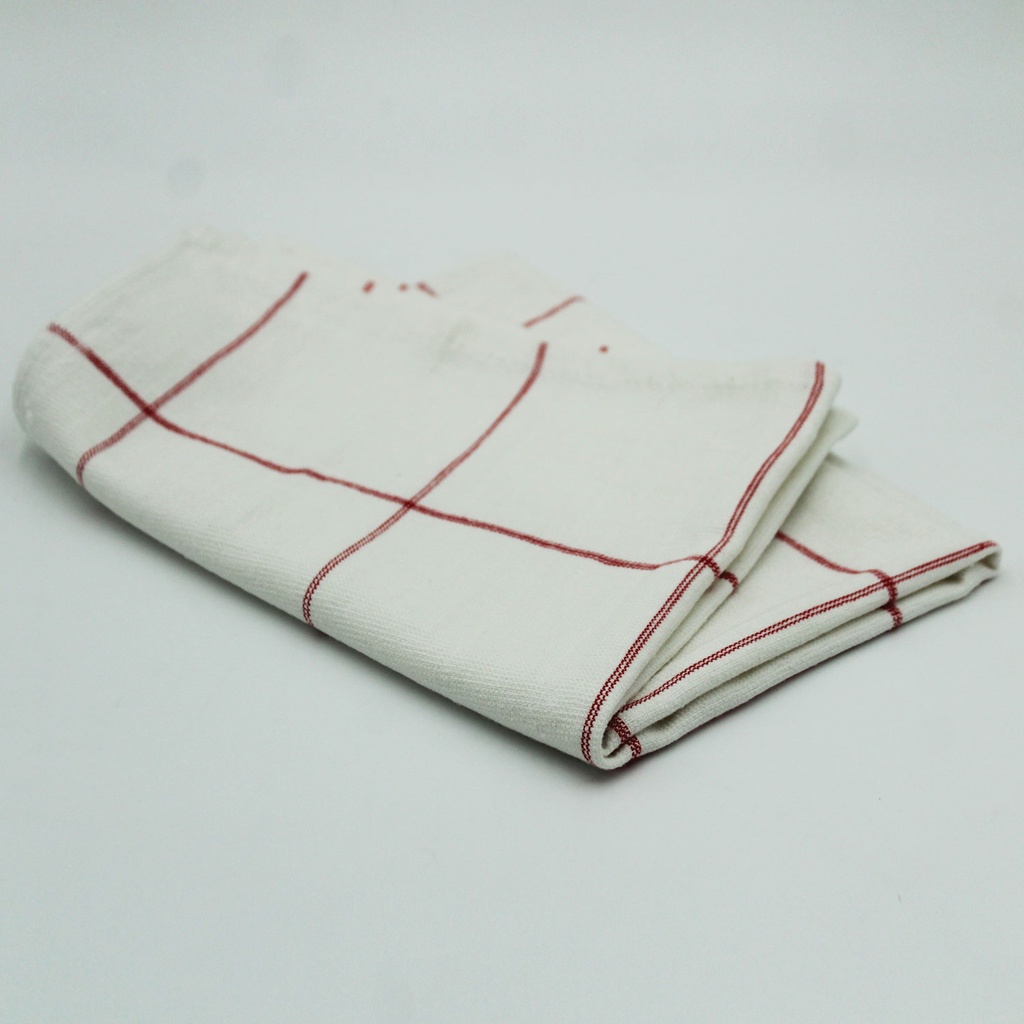 360 HOME KITCHEN TOWEL PACK OF 1  RED 135GR