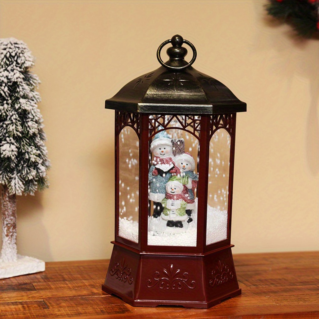 360 HOME LANTERN CHRISTMAS 20*20*37CM