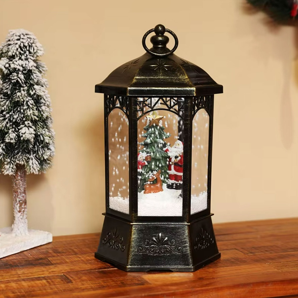 360 HOME LANTERN CHRISTMAS 20*20*37CM