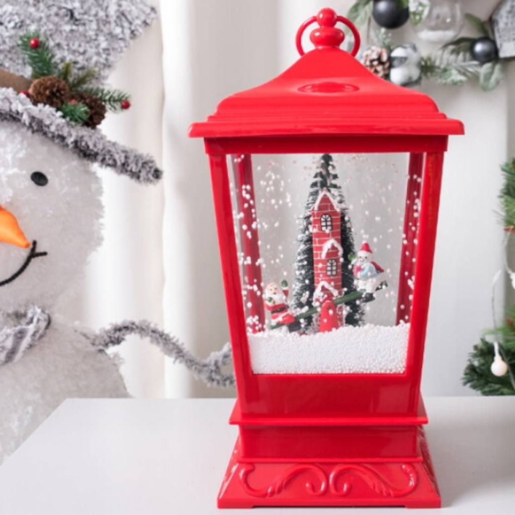 360 HOME LANTERN CHRISTMAS 20*20*40CM