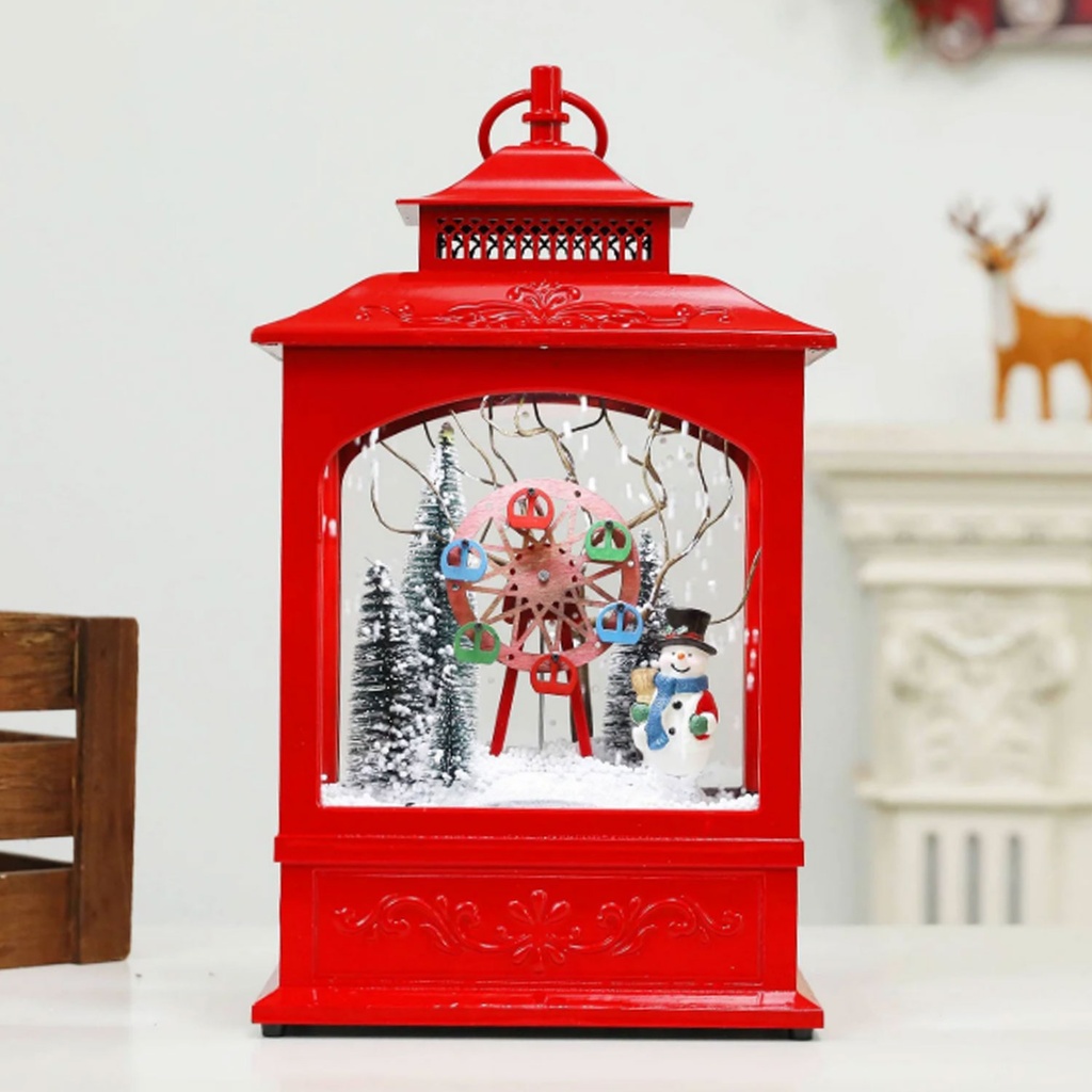 360 HOME LANTERN CHRISTMAS 23*43.5*13CM