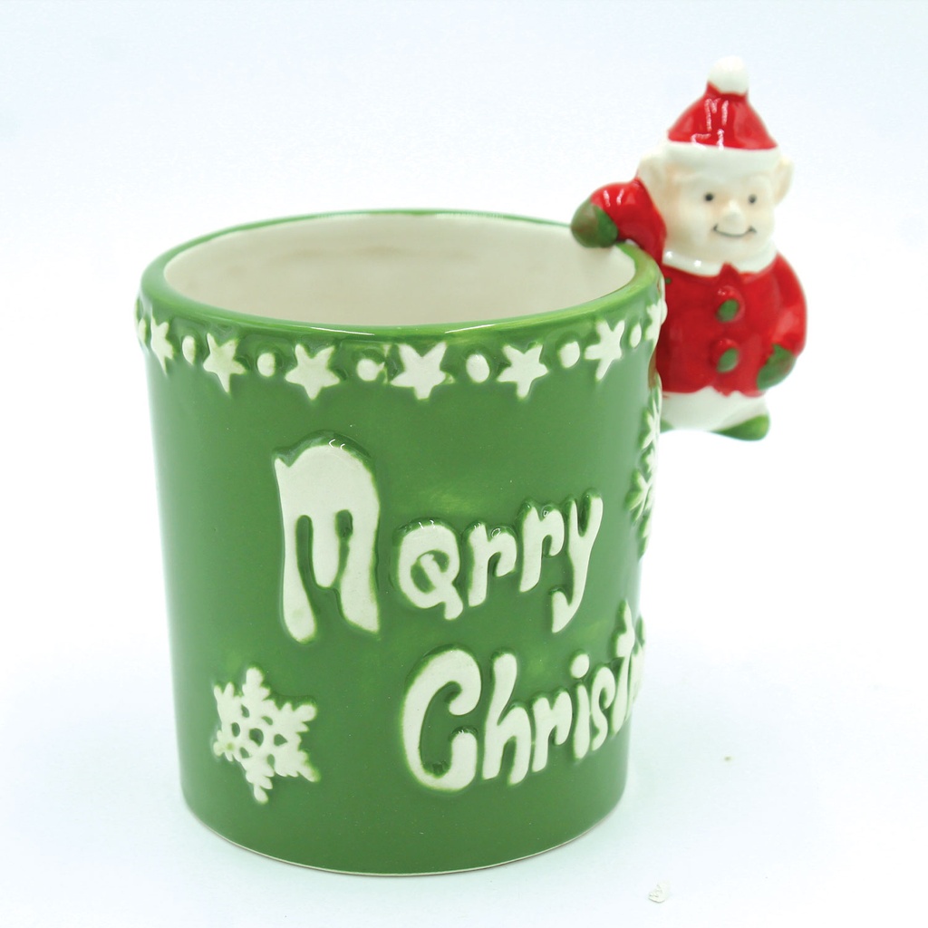 360 HOME MUG CERAMIC CHRISTMAS 13*9*13 CM