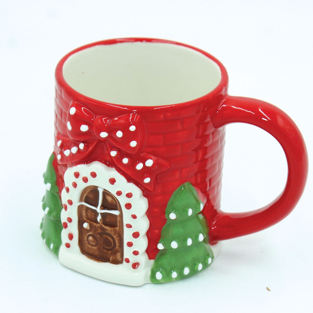 360 HOME MUG CERAMIC CHRISTMAS 13*9*9 CM