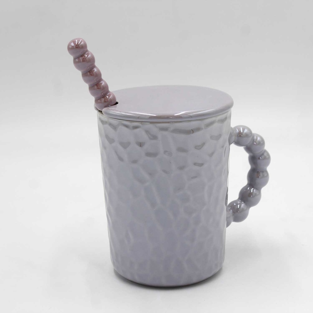 360 HOME MUG CERAMIC SHADES PINK/PURPLE
