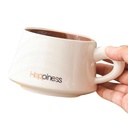 360 HOME MUG CERAMIC WHITE COPPER COLOR INSIDE