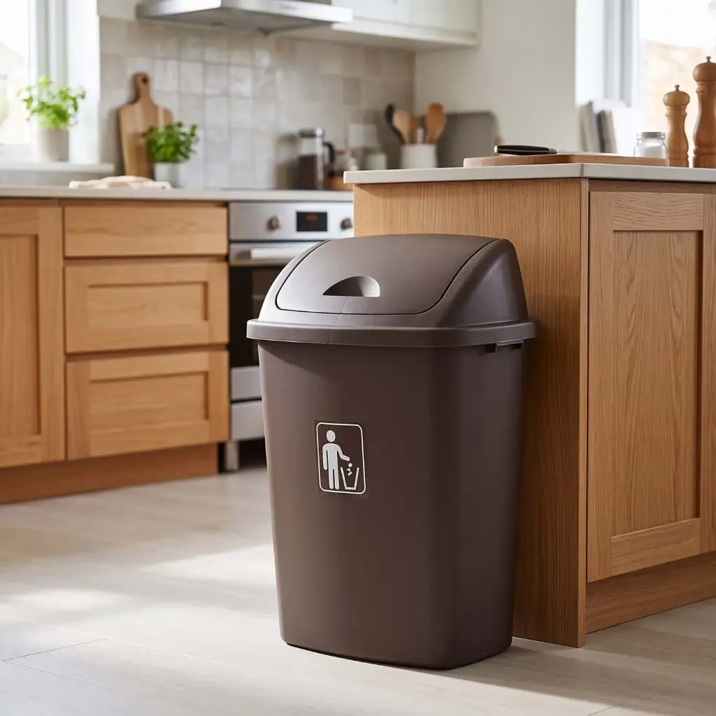 360 HOME PLASTIC BIN 50.5*37.5*68 70L SWING LID