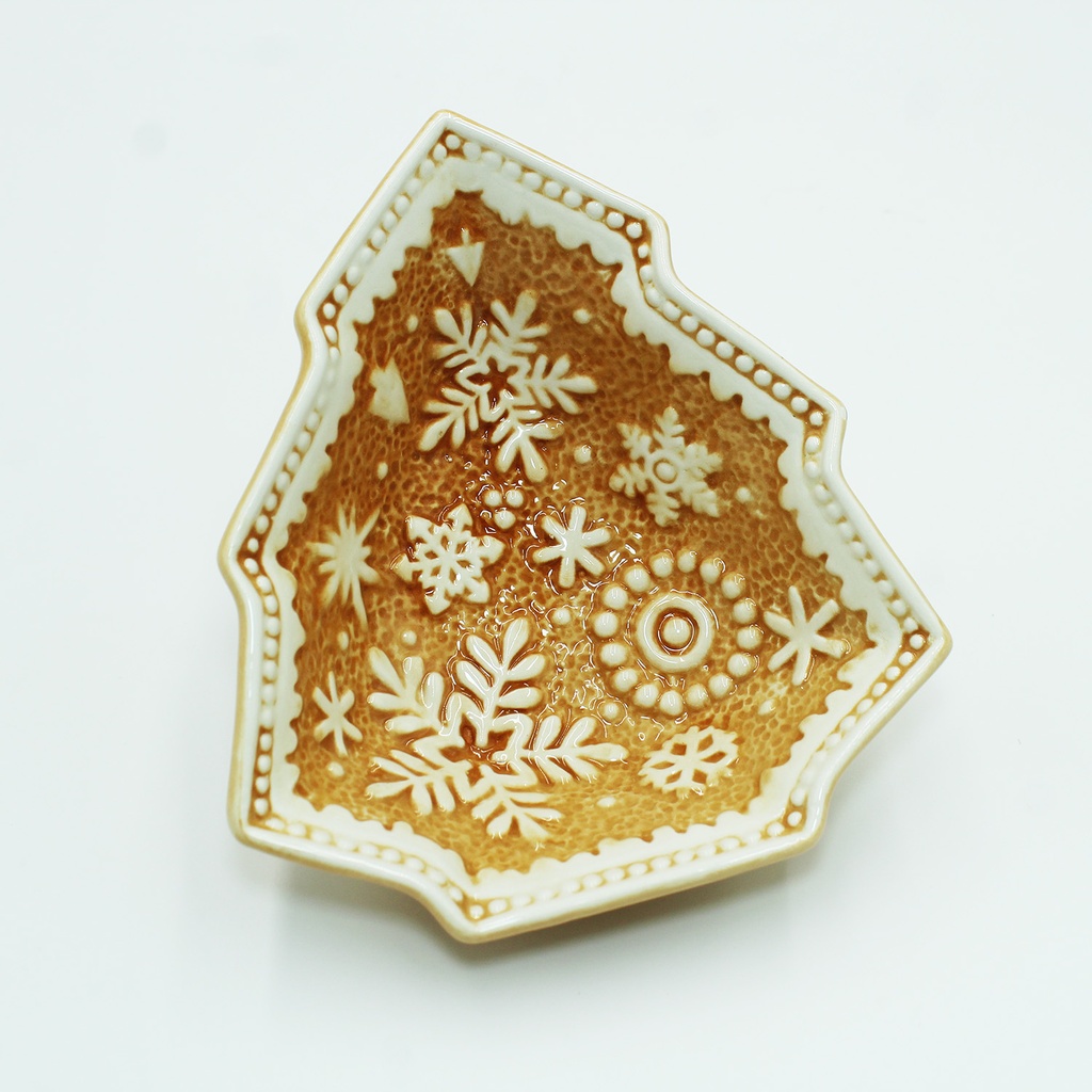 360 HOME PLATE CHRISTMAS CERAMIC 17*15*4 CM