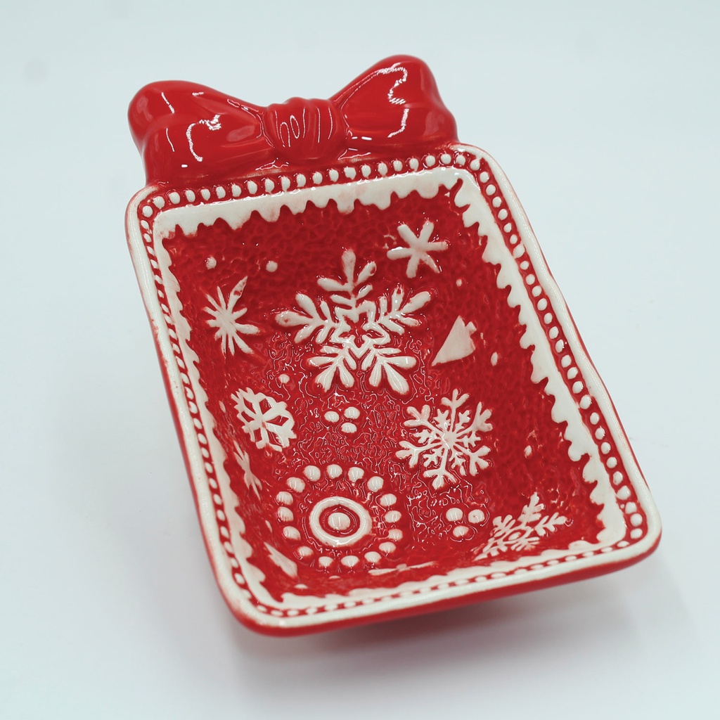 360 HOME PLATE CHRISTMAS CERAMIC 18*12*6