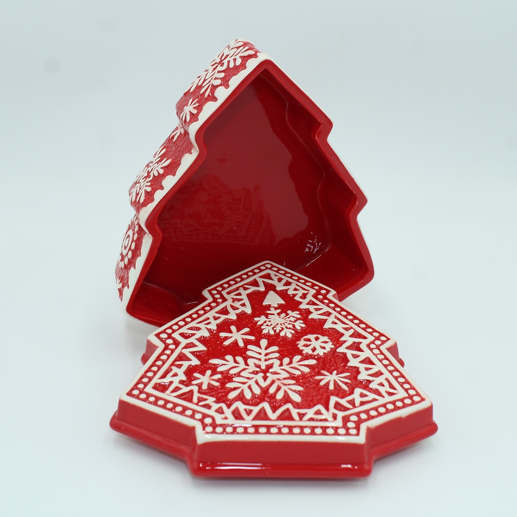 360 HOME PLATE CHRISTMAS CERAMIC 21*19*9 CM