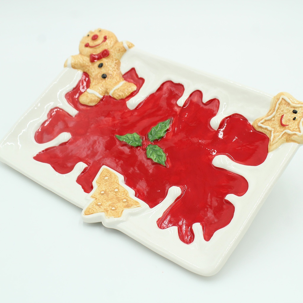 360 HOME PLATE CHRISTMAS CERAMIC RECTANGLE