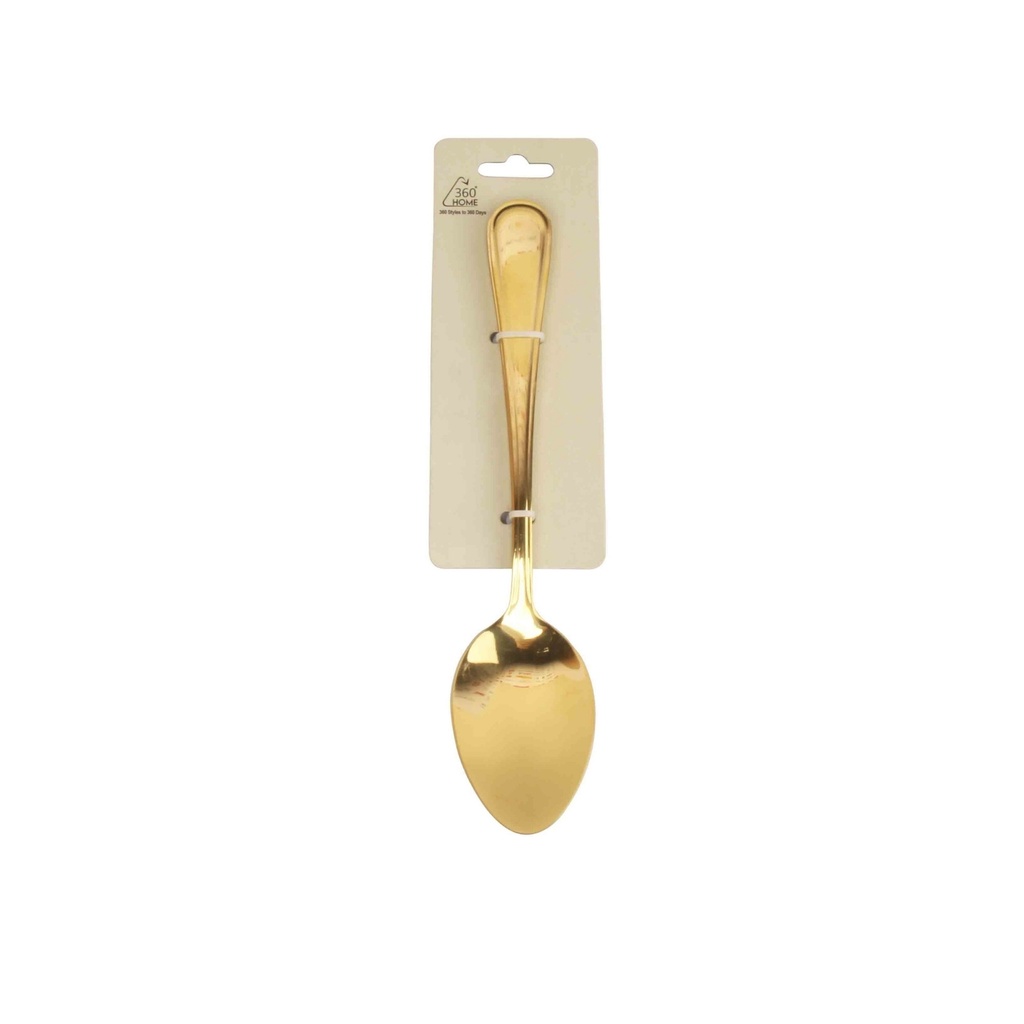 360 HOME SPOON SS430 WITH TITANIUM GOLDEN 2.5MM