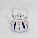 360 HOME TEA POT 1.5LTR WHITE W/TULIPS
