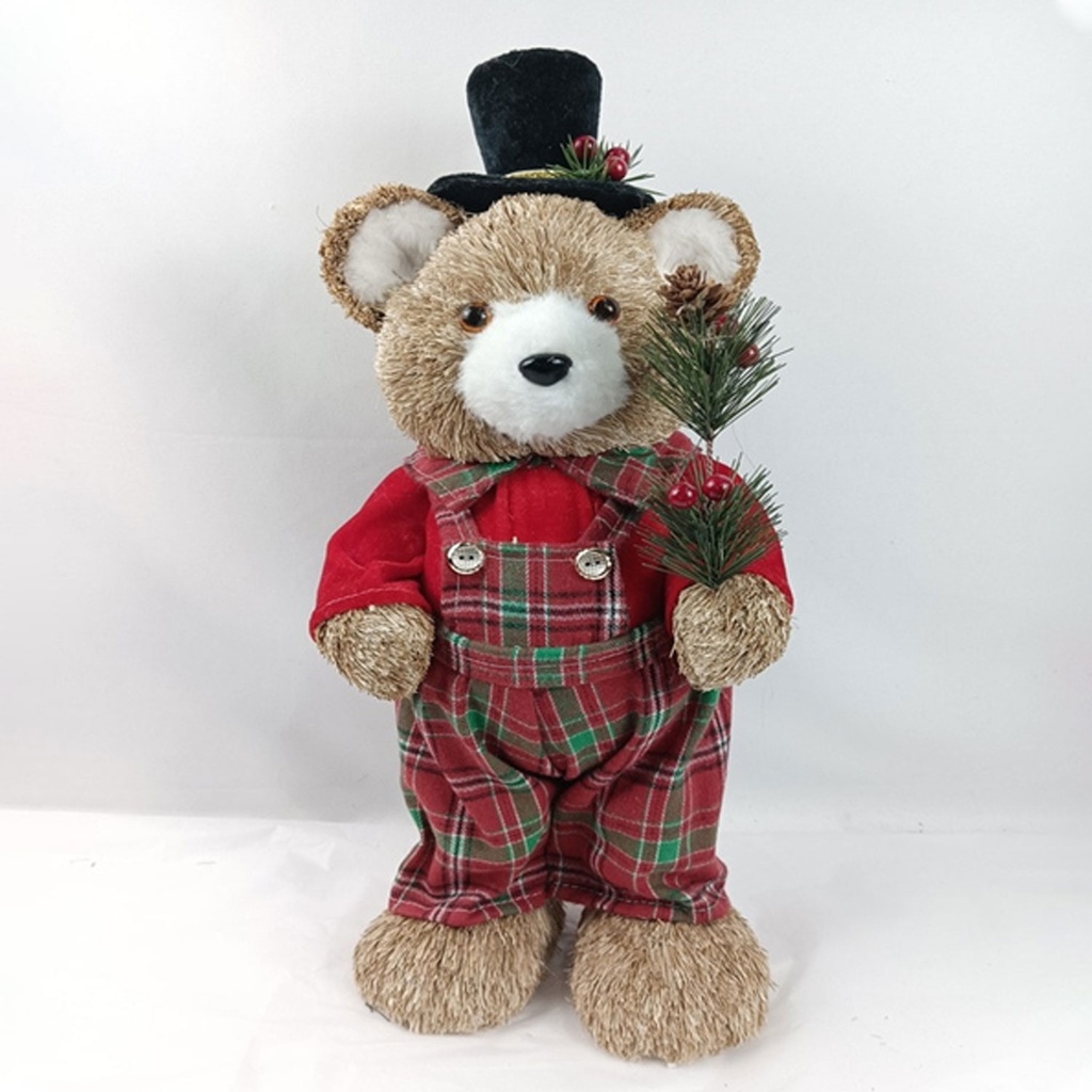 360 HOME CHRISTMAS DECORATION 20*15*47CM BEAR