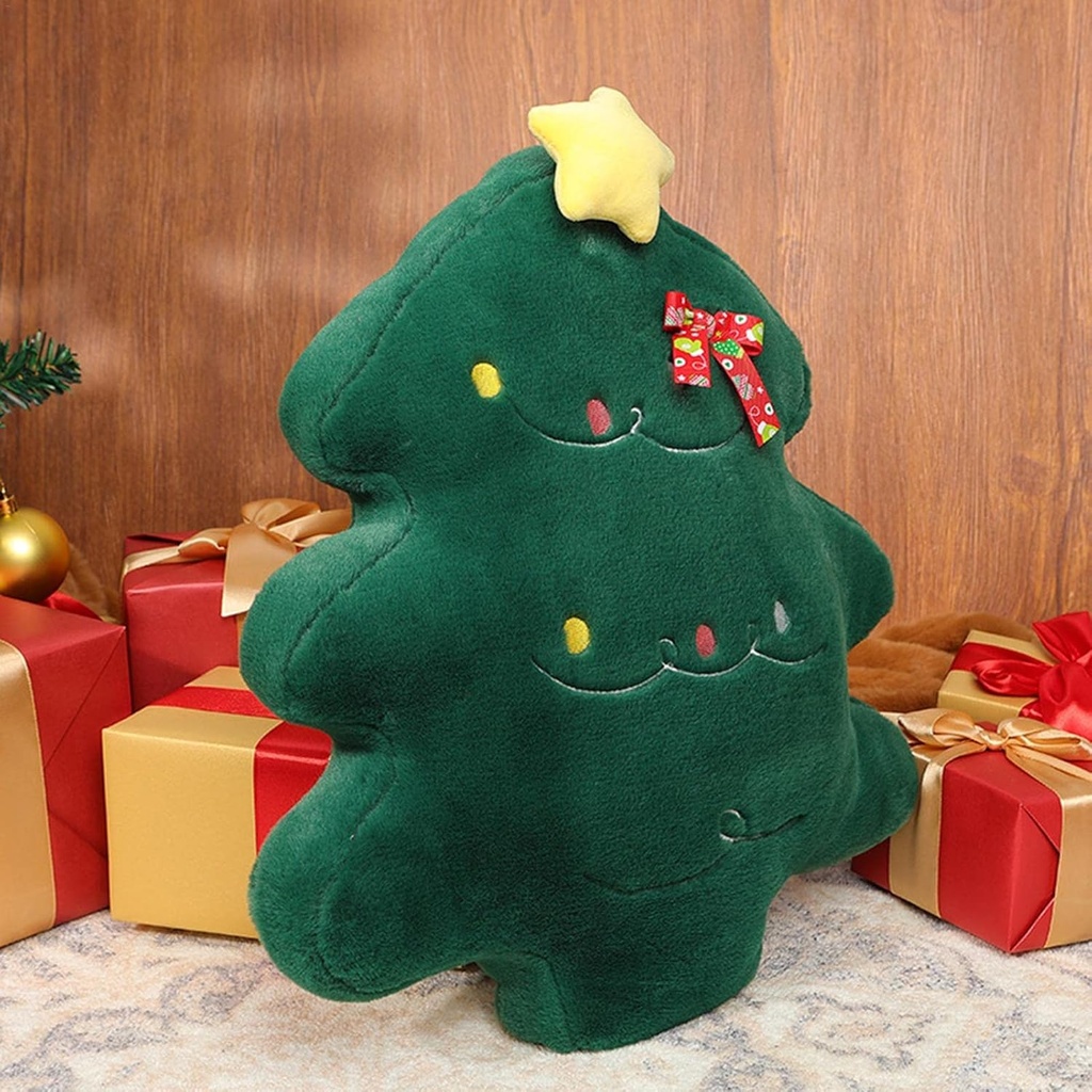 360 HOME PILLOW CHRISTMAS 45CM TREE SHAPE GREEN