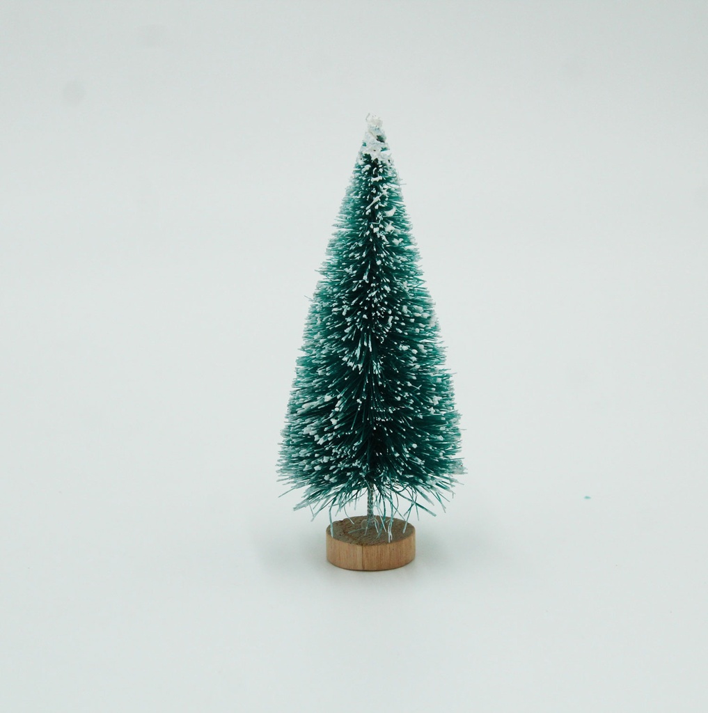 360HOME CHRISTMAS TREE MINI BLUE-GREEN 10CM PACK OF 5PCS