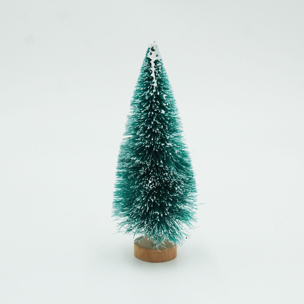 360 HOME CHRISTMAS MINI TREE BLUE-GREEN 12.5CM PACK OF 5PCS