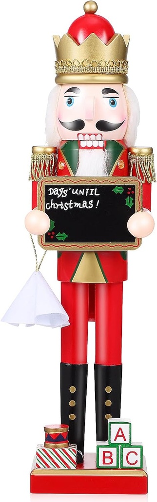 360 HOME CHRISTMAS NUTCRACKER DOLL 9*8*38CM CLASSIC SOLDIER