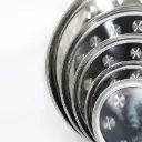 360 HOME TRAY ROUND 30CM/33KGS STAINLESS STEEL