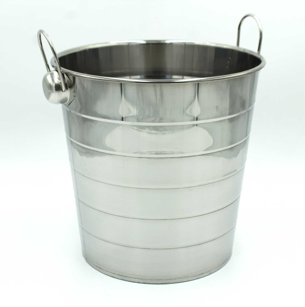 360 HOME BUCKET CHAMPAGNE TOWER SHAPED 20CM 5L DOUBLE HANDLED