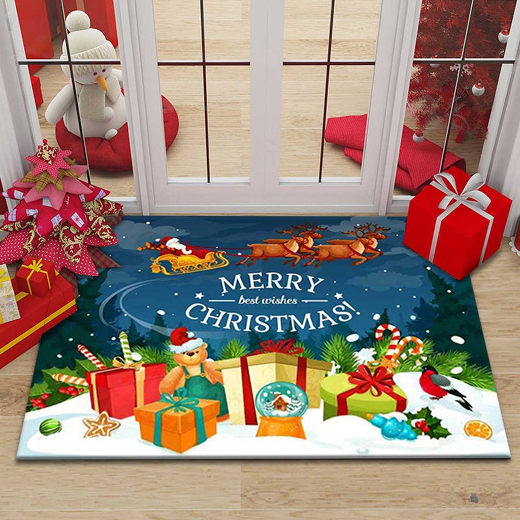 360 HOME CHRISTMAS CARPET WELCOME 60*90CM CHEER WELCOME
