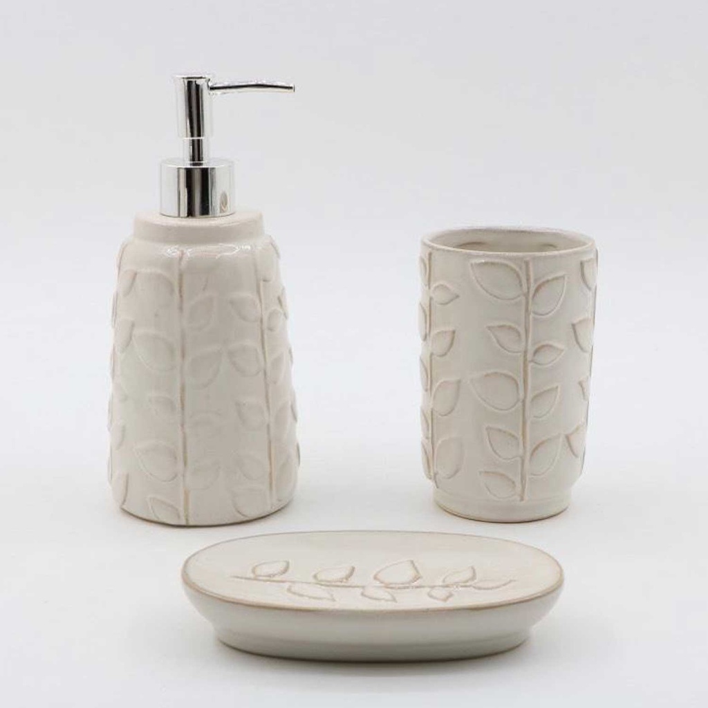 360 HOME BOTTLE8 x 12.5CM+CUP 20CM+SOAP DISH 14.2 x 8.2 x 2.5CM AIPLANE BOX 8.8 x 13.6 OFF-WHITE