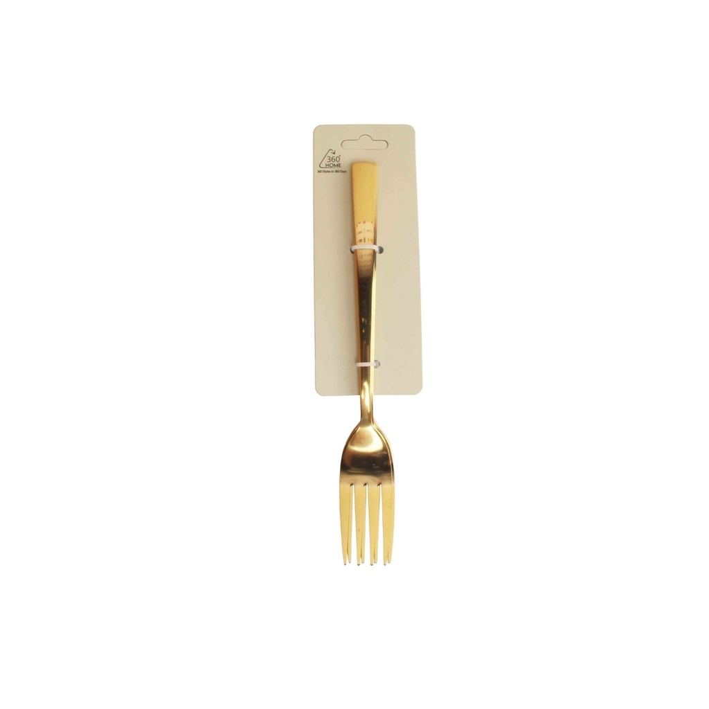 360 HOME FORKS SS430&TITANIUM GOLDEN 2.5MM SET 3PCS