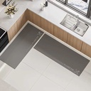 360 HOME KITCHEN MAT SET 40*60+40*120CM DIATOM MUD PU+RUBBER BACKING