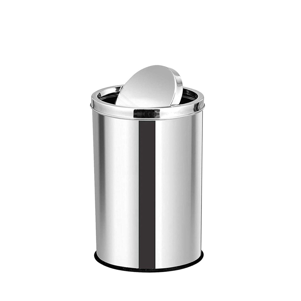 360 HOME TRASH CAN FLIP 23*30CM/12L STAINLESS STEEL