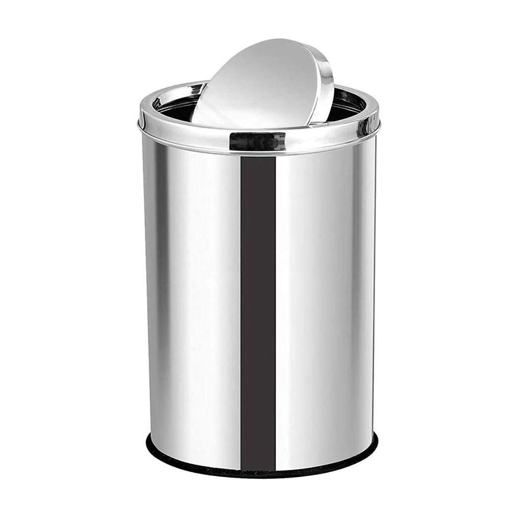 360 HOME TRASH CAN FLIP 23*50CM/20L STAINLESS STEEL
