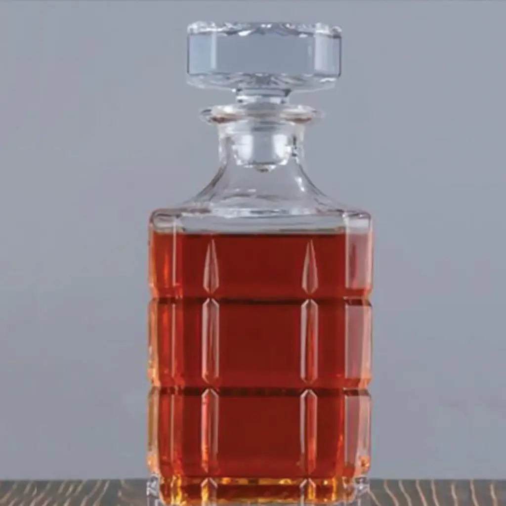 360 HOME LONG GLASS VIALS TOP : 30MM BASE : 90MM H : 223MM 750ML