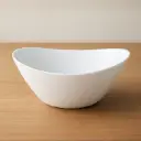 360 HOME BOWL BIG 10''  OPAL GLASS WHITE PLAIN