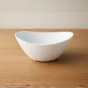 360 HOME BOWL 6''  OPAL GLASS WHITE PLAIN