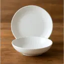 360 HOME DISH 10" OPAL GLASS WHITE PLAIN