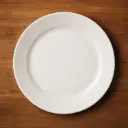 360 HOME PLATE DINNER LARGE 10.5" OPAL GLASS WHITE PLAIN