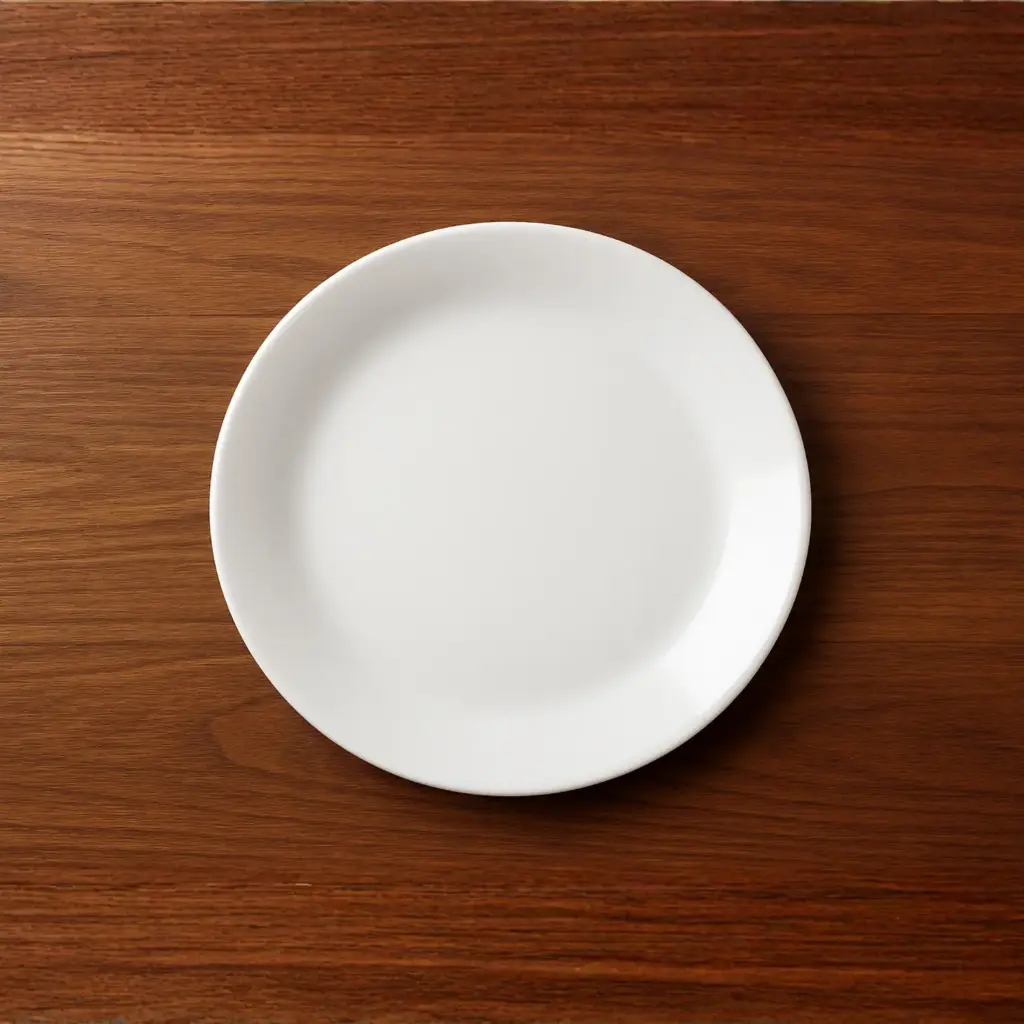 360 HOME PLATE OVAL 13" OPAL GLASS WHITE PLAIN