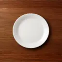 360 HOME PLATE OVAL 13" OPAL GLASS WHITE PLAIN