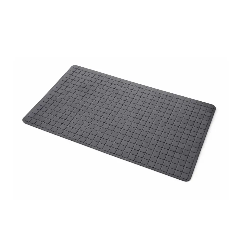 360 HOME BATHROOM MAT 35X35CM BLACK SQUARES