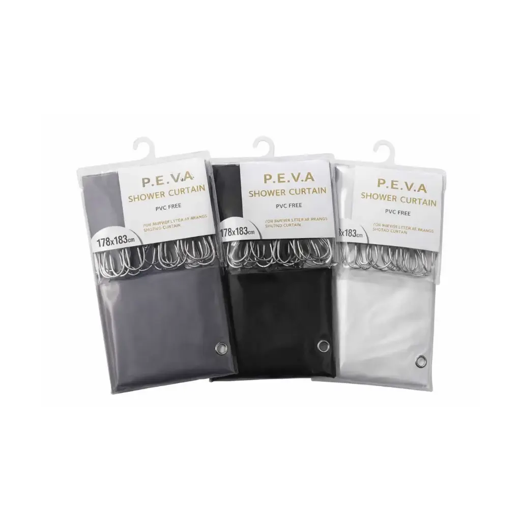 360 HOME SHOWER CURTAINS 178x183 MULTICOLOR