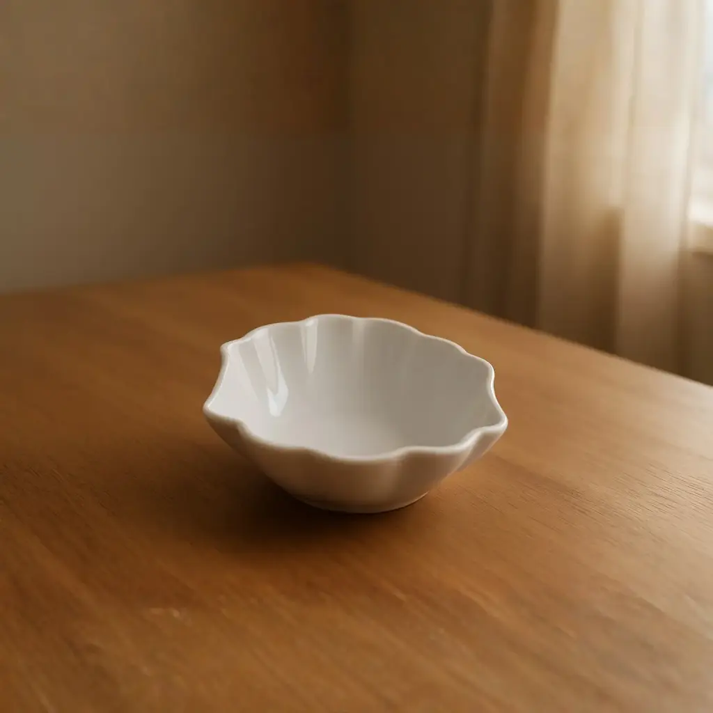 360 HOME 10 PHOENIX BOWL -25.2 WHITE CERAMIC 46CM