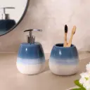 360 HOME CERAMIC 2PCS SET LOTION BOTTLE MOUTH CUP 