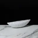 360 HOME CROUCHING SCULPTURES 22*11*11 BLACK & WHITE