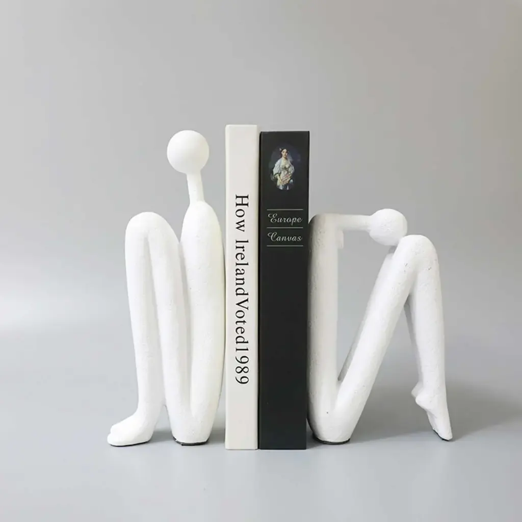 360 HOME TALL SEATED FIGURES 11*6*27 WHITE