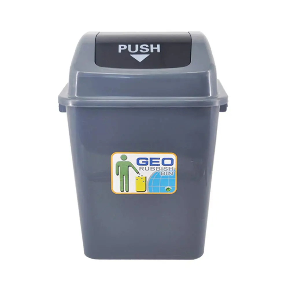 360 HOME PLASTIC BIN 37*27*38+14 30L SWING LID RECTANGULAT INDOOR-OUTDOOR