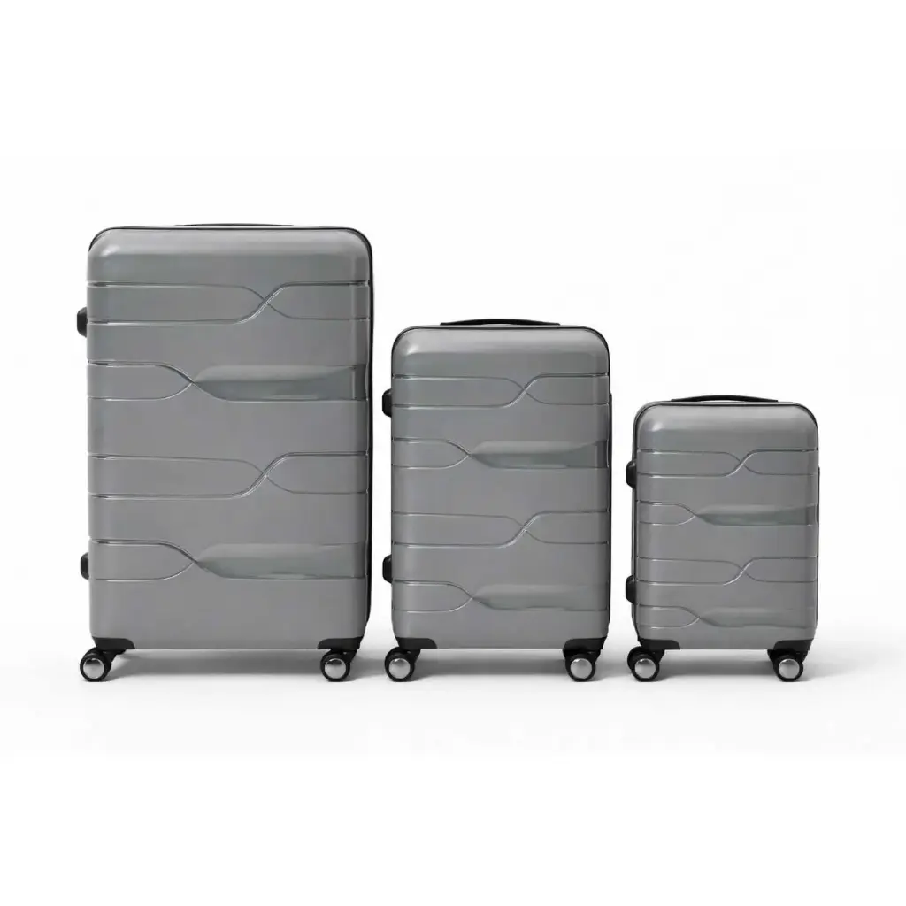 360 HOME TROLLEY BAG 20,24.28 SOLID PLAIN COLOR  